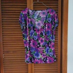 Flowered blouse